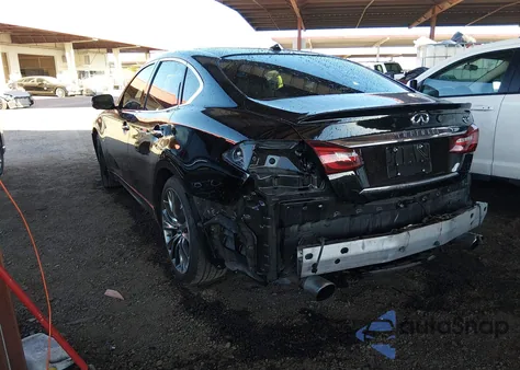 2016 Infiniti Q70 5.6 из США, поврежденный, VIN JN1AY1APXGM100031